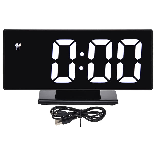 Horloge Multifonctionnelle, Réveil Numérique LED Horloge Numérique Réveil Numérique Utilisation Pratique