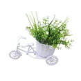 thumbnail image 2 of Visland Bicycle Artificial Flower Decor Plant Stand Nostalgic Bicycle Planter Garden Decor for Home Wedding Decoration, 2 of 7