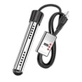 thumbnail image 1 of Calentador de agua eléctrico sumergible de 3000 W para piscinas, calentamiento rápido, varilla calefactora, temporizador inteligente, color negro, 1 of 7