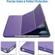 thumbnail image 3 of Funda para iPad de 10,2 pulgadas (modelos 2021/2020/2019, 9.ª/8.ª/7.ª generación), función de encendido y apagado automático (morado), 3 of 5