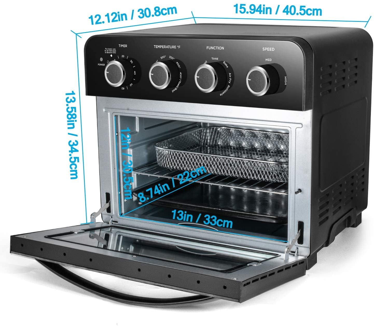 ostba air fryer oven reviews