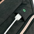 thumbnail image 4 of Swissdigital Design Smart Backpack KATY ROSE - Rucksack with Integrated Charging Port - Black, 4 of 10