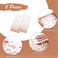 thumbnail image 3 of GHSDFBB Disposable Plastic Tablecloths, 2 Pack Party Rectangle Tablecloths, 54"x108" Rose Gold Dot Confetti Rectangular Table Covers for Picnic Weddings Birthday Parties Thanksgiving Christmas, 3 of 7