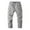 Gray, variant on IROINNID Men's Cargo Pants Workout Hiking Lightweight Slim with Multi Pockets and Zipper (Regular and Big & Tall Sizes)