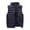 Dark blue, variant on Vest for Women Hemlock Unisex Casual Coat Jacket Solid Vest Zipper Pocket Loose Sleeveless Jacket Coat Vest