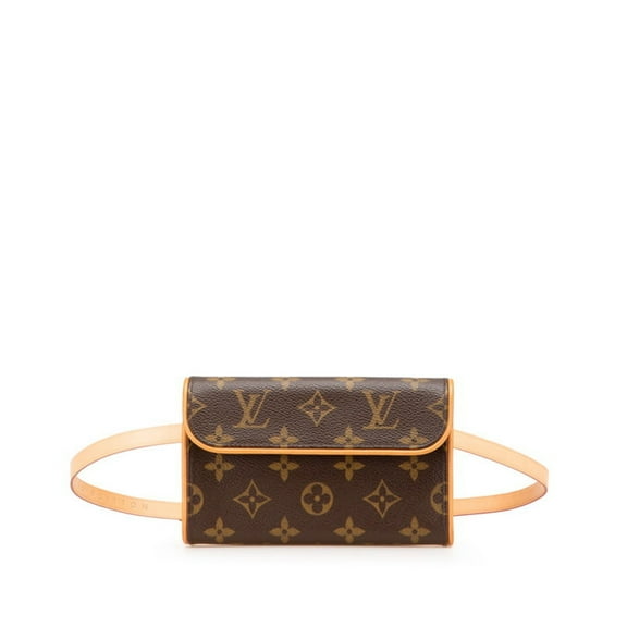 Pre-Owned Louis Vuitton Monogram Florentine XS Waist Bag/Body Bag M51855 Brown PVC... (Good)