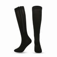 thumbnail image 5 of Sports Pressure Socks Bag Toe Compression Zipper Socks Outdoor Shin Stretch Socks-black-S/M, 5 of 6