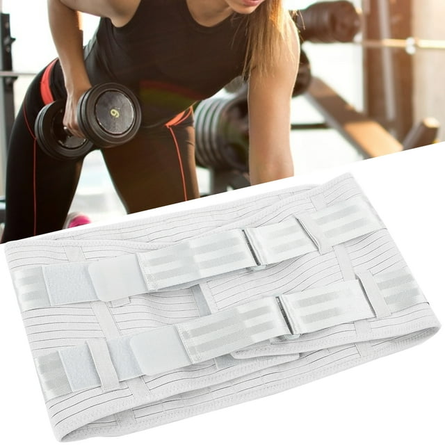 Filfeel Collier Support de Dos Confortable et Respirant avec Doubles Bretelles Réglables pour les Maladies Professionnelles Hernie Discale Lombaire pour les Personnes Souffrant de Maux de Dos