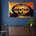 thumbnail image 4 of Tapestry Survivor, microtela de pared, 150 x 90 cm, estética de habitación, 4 of 4