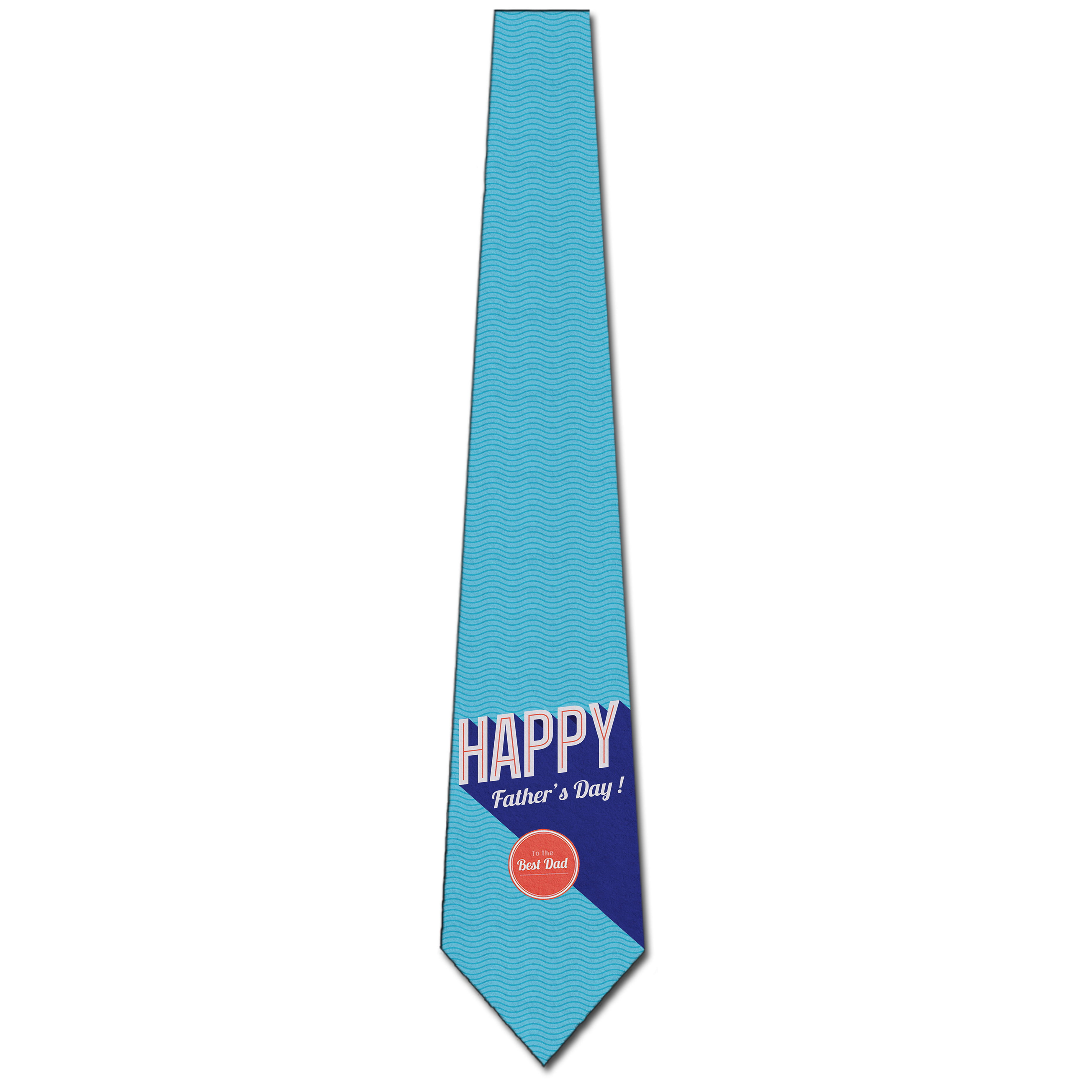 Fathers Day Tie Mens I love my Daddy Neckties by Three Rooker