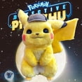 thumbnail image 1 of TAKARA TOMY Original Pokemon Detective Pikachu Plush Toy Anime Toys Children Gift Toy Kids Peluche Pikachu Xmas Gift zhangyuxiang LED, 1 of 2
