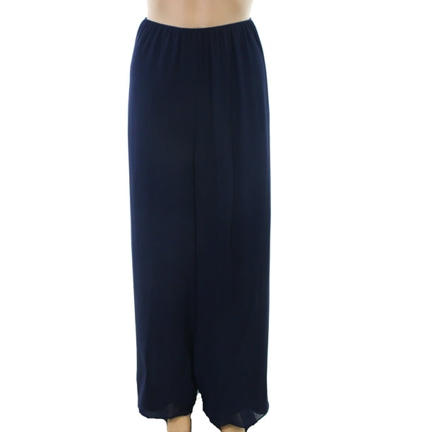 Alex Evenings Alex Evenings NEW Navy Blue Womens Size 2X Plus PullOn