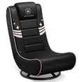 thumbnail image 5 of GTPLAYER Swivel Floor Gaming Chairs with Foldable Backrest for Teens, Gold, 5 of 8