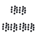 thumbnail image 4 of Maoww 20PCS/Set M6 M8 M10 M12 Dome Nut for Protection Caps Cover Hexagon Screws Practical Tool Black Plastic No.03 3Set, 4 of 6