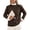 Brown, variant on PRETTYGARDEN Women's Cable Knit Sweaters Long Sleeve Pullover Fall Outfits Soft Cozy Knit Tops, Ribbed Crewneck Regular Fit, Basic Daily, Work Business Casual, Teacher Outfits, Winter Layer Clothing