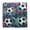 Soccer Balls, variant on Dailycode Shower Curtain Liners 72x72in Water Resistant Machine Washable Rustproof Grommets Fabric Bath Curtain, Soft Light Blonde Wood Grain