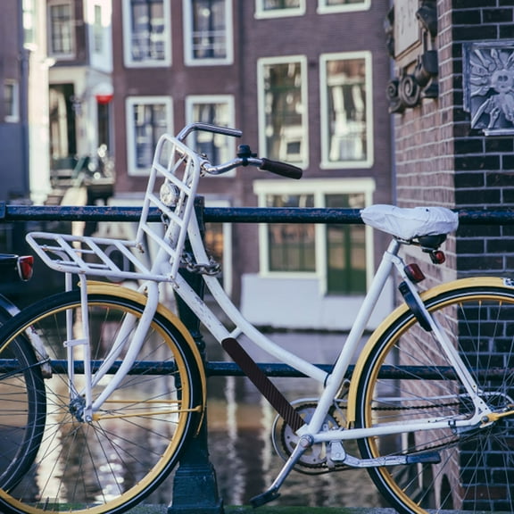 FRCOLOR  Wear-resistant Stickers Bike Frame Wrap Kits Cycle Cover Child Black