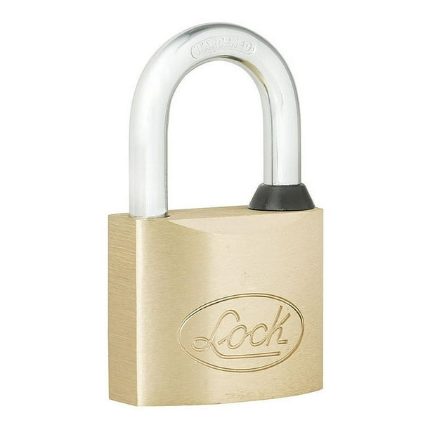 Candado No.9 Corto Color Rojo Lock L20S50BB
