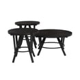 thumbnail image 3 of Powell Gerald 3-Piece Round Metal Occasional Table Set, Gray, 3 of 16