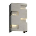 thumbnail image 1 of PLC 7512AL 16W One Light Wall Sconce, Aluminium, 1 of 1