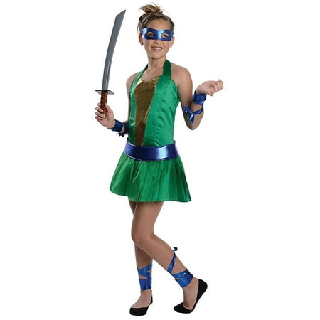 Leonardo TMNT Teenage Mutant Ninja Turtles Fancy Dress Halloween Teen Costume
