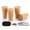Round Straight Natural, variant on Wood 4 Inch Tapered Furniture Legs Set of 4 Round Solid Mid Century Couch Feet Replacement Legs for Sofa Dresser Cabinet Bed Ottoman Home DIY