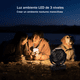 thumbnail image 4 of Ventilador de Camping Recargable USB Portátil con Luz LED BLOOSOM, 4 of 4