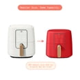 thumbnail image 6 of Beautiful 6 Qt Air Fryer with TurboCrisp Technology, EverGood Ceramic Nonstick Coating, Tomato Red by Drew Barrymore, 6 of 19
