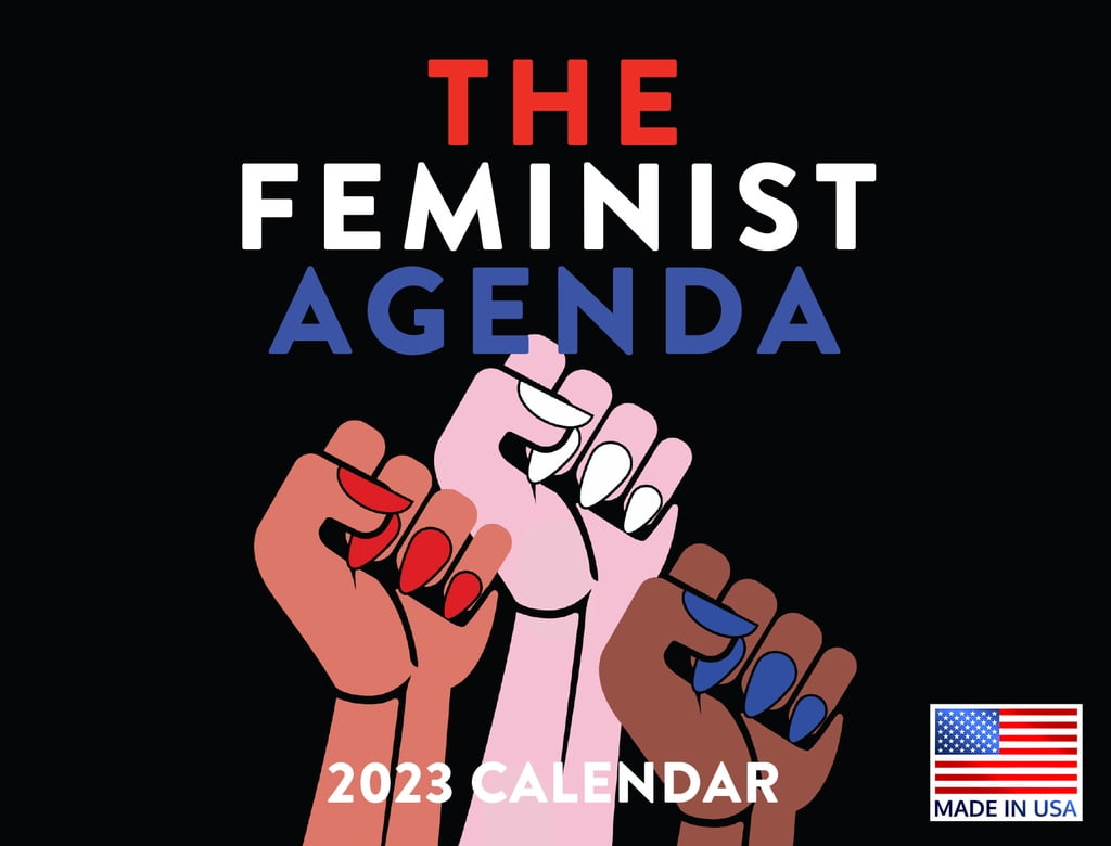 Feminist Agenda Calendar 2023 Monthly Wall Hanging Calendars