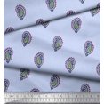 thumbnail image 2 of Soimoi Cotton Poplin Fabric Paisley Block Decor Fabric Printed Yard 42 Inch Wide, 2 of 3