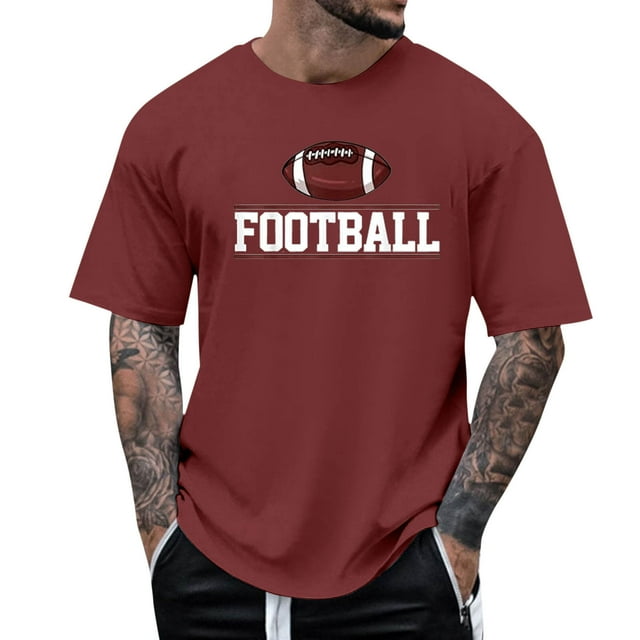 LUOGENLI T-shirts pour Homme pour Hommes T-Shirt de Sport à Manches Courtes pour Homme T-shirts pour Hommes T-shirts Graphiques T-shirts de la Saint-Patrick 4TG T-shirts pour Hommes T-shirts Graphiques Saint-Patrick Rouge TTTG