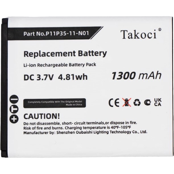 Replacement Battery for Texas Instruments TI84 Plus CE, TI84 CE, fits