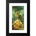thumbnail image 2 of François Boucher 14x24 Black Modern Framed Museum Art Print Titled - Cupid a Captive (C.1754), 2 of 5