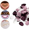 thumbnail image 2 of 200 Pcs Artificial Rose Petals,Flower Petals for Wedding Decor,Artificial Roses Flower Petal for Decoration,Flowers Petals for Wedding,Scatter Dinner Centerpieces Party Confetti,Table Decor,D, 2 of 9