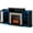 Black, variant on Canddidliike Fireplace&nbsp;TV Stand with 16-Color Led Lights for TVs up to 65 Inch-White, Cabinet Media Console with Storage for Living Room Bedroom
