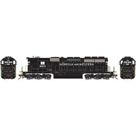 Athearn HO Scale EMD SD40 Diesel Locomotive Norfolk & Western/N&W #1603