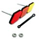 thumbnail image 1 of Tri-Color Grille Badge Emblem Decoration Car Truck Label for 4Runner - Sequoia, 1 of 5