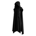 thumbnail image 7 of ZGRBOU Men's Medieval Hooded Surcoat Renaissance Tabard Cloak Viking Cosplay Sleeveless Vest Robe 2026 Costume, 7 of 7