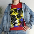 thumbnail image 5 of Jawline by KxMx Lane Unisex Heavy Cotton Skull Tshirt, 5 of 12