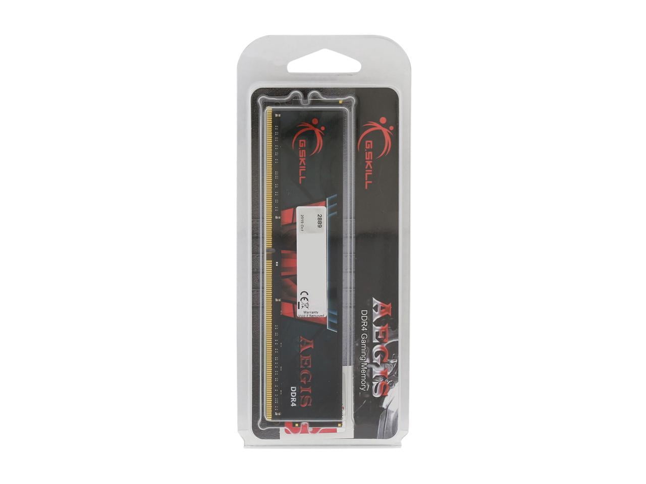 G.SKILL Aegis 16GB DDR4 3200 (PC4 25600) Desktop Memory Model F4