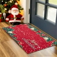 thumbnail image 6 of Christmas Door Mat Outdoor Christmas Door Mats Outside Christmas Door Mats for Front Door Christmas Front Door Mat Merry Christmas Door Mat Indoor Holiday Door Mat, 24"x36" Christmas Red, 6 of 6
