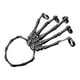 thumbnail image 1 of Ruifaya Pulsera de esqueleto de calavera gótica Pulsera de esqueleto de metal Decoración de Halloween Rin, 1 of 6