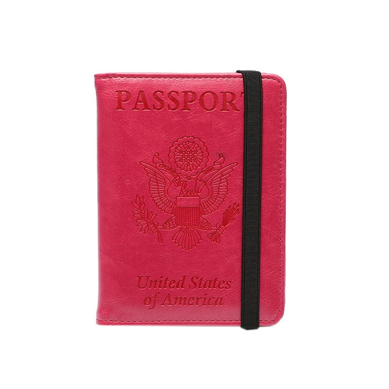 Passport Holder RFID Blocking Passport Wallet for Cash, Travel Wallet