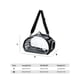 thumbnail image 3 of Bolsa De Transporte De Mascotas Bolsa de transporte para mascotas Bolsa transparente para perros y gatos Bolsa espacial Suministros para mascotas (Gris claro L) Likrtyny  Libre de BPA, 3 of 3