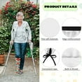 thumbnail image 5 of COEQINE Hummingbird Floral Leg Cast Cover Outdoor Protection Leg Cover Knee Cast Sock Breathable Cast and Bandage Protector Cast Scratcher Sleeve Gifts for Friends Size S, 5 of 7