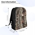 thumbnail image 4 of Customized Real Tree Camouflage Camo Pattern Backpacks Men Women Fashion Bookbag for School Bags, 4 of 5