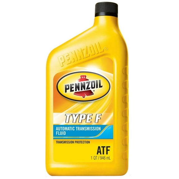 Pennzoil 550049545 Type F Automatic Transmission Fluid, 1 Quart, Pack of 6