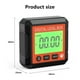 SHAHE Magnetic Leveler Digital Box With Angle Finder And Angle Gauge - 4 X 90 Degree Protractor Inclinometer With Magnet Measures