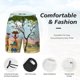 thumbnail image 3 of Balery African Women Bañador para hombre, shorts de playa de secado rápido con entrepierna y forro de compresión-X-Large, 3 of 6