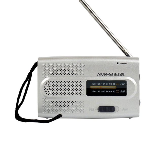 Elder Mini BC-R28 Pocket Radio portátil AM FM Conjunto de receptor inalámbrico Reproductor de música AweSitey DZ5357-00
